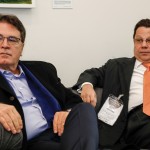 Vinícius Lummertz, secretário de Turismo de São Paulo, e José Magalhães, da Consturesp Vinícius Lummertz, secretário de Turismo de São Paulo, e José Magalhães, da Consturesp