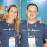 Viviane Marques e Fabio Belem, da CVC Corp