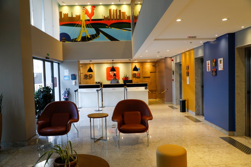 Recepção do hotel Recepção do hotel