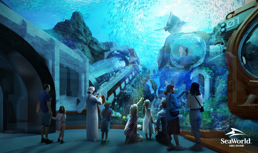 SeaWorld Abu Dhabi EO Ocean Shelf (PRNewsfoto/Miral)