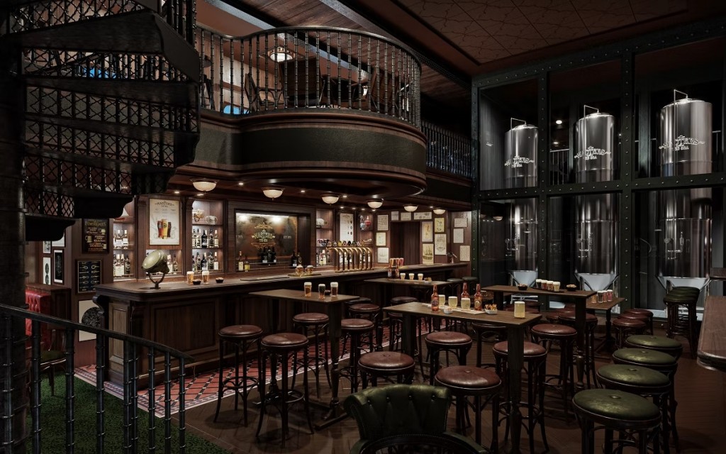 MSC World Europa terá chef Michelin e cervejas artesanais produzidas a bordo 3 1665663652-masters-of-the-sea-pub-with-full-scale-onboard-micro-brewery