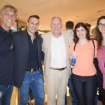 Alex Calabria, da Krooze;André Allegri, CVC Corp; André Mercanti, da NCL; Ana Luiza Abitante e Marília Martins, da Kangaroo Tours