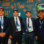 Breno Mesquita, da BTM, Carlos Brito, Ministro do Turismo, André Luíz Reis, da Embratur, e Claudio Júnior, da BTM