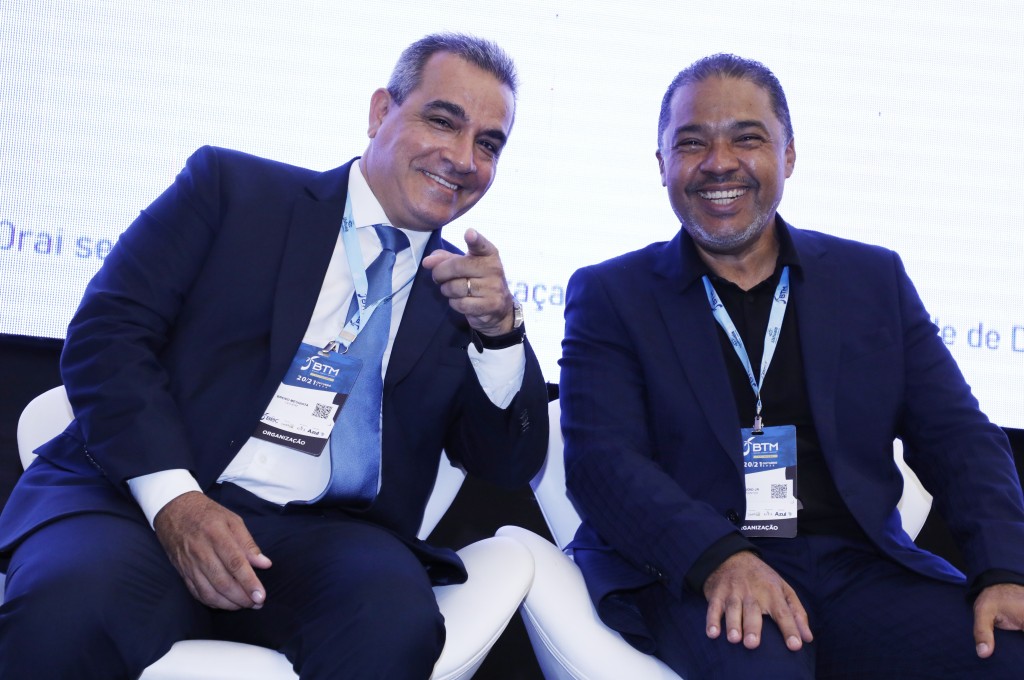 BTM 2022 recebe 4,5 mil profissionais e 25 caravanas rodoviárias em Fortaleza Breno Mesquita e Claudio Junior, do BTM