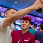 DSC03532 Qatar Airways realiza ação especial em São Paulo para celebrar a Copa do Mundo; fotos