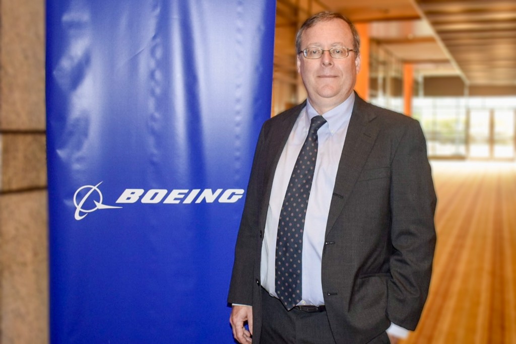 Boeing diz que América Latina terá adição de mais de 2 mil aeronaves nos próximos 20 anos David Franson, diretor regional de Projeções de Mercado da Boeing para a América Latina e Caribe (Foto: Ana Azevedo/M&E).