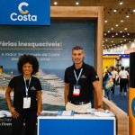 Dorivania Moraes e Vinícius Freitas, da Costa Cruzeiros
