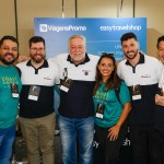 Equipe da Viagens Promo e Ets, com Leandro Vieira Ju Giovanini , da VS Viagem