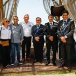 Equipe do M&E junto com autoridades do turismo nacional em Fortaleza
