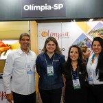 Alexandre Zubaran, do Enjoy Hotéis e Resorts, Michele Tavares, do Wyndham Olímpia, Laila Cunha, do Hot Beach Parque & Resort, e Perla Fernandes, da Enjoy Hotéis e Resorts