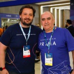 Fabrizio Cavallini, da CVC Corp, e João Gonçalves, da NCL