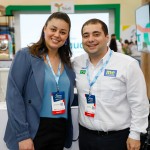 Ingrid Facchinette, da Aviaresp, e Pedro Menezes, do M&E