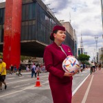 MRK3424 Qatar Airways realiza ação especial em São Paulo para celebrar a Copa do Mundo; fotos