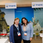 Mariella Volppe, do Ministério do Turismo do Uruguai, e Tatiana Walter, do The Grand Hotel Punta Del Leste