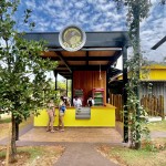 Quiosque Seu Bola, cuja especialidade são pizzas e batatas fritas