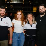 Renato Alves, Bianca Fernandes, Vera Kiste e Rodrigo Andrade, da ViagensPromo