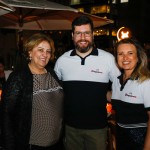 Roseleine Lo Ré Sapia, da Bella Voayage, e Vera Kiste e Renato Alves, da Viagens Promo
