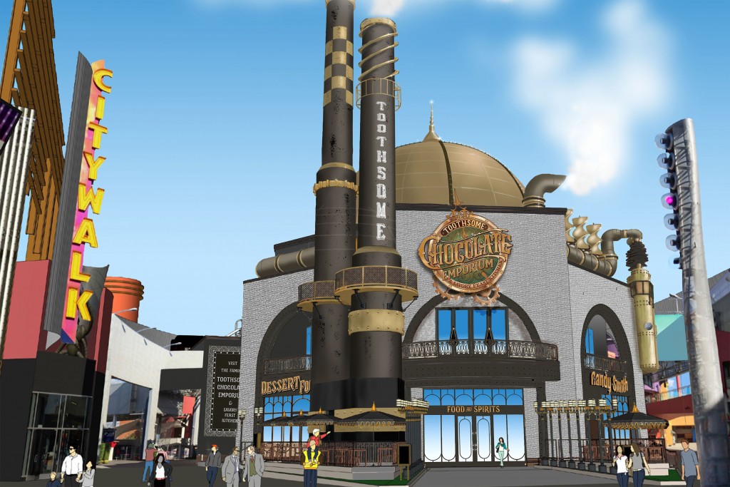 Universal vai inaugurar Toothsome Chocolate Emporium & Savory Feast Kitchen na Califórnia The Toothsome Chocolate Emporium & Savory Feast Kitchen™, an original concept restaurant at Universal CityWalk is opening in early 2023