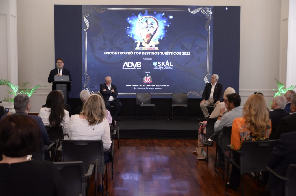 Setur-SP lança 4ª edição do prêmio Top Destinos Turísticos com 17 categorias Top-destino