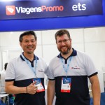 Walter Onishi e Renato Alves, da Viagens Promo