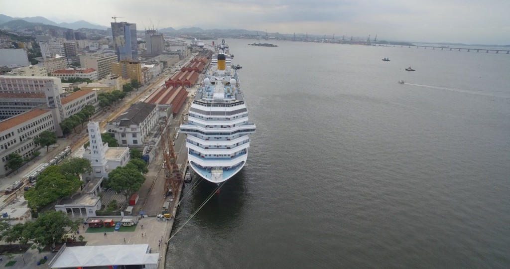 Com melhorias, Pier Mauá (RJ) espera mais de 500 mil turistas na temporada de cruzeiros pier maua porto rio cruzeiro divulgação