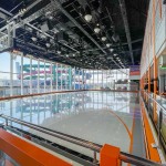 A quadra poliesportiva do Sportplex oferece uma programação variada diariamente e ao longo do dia