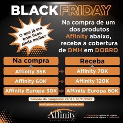 Affinity lança ‘Seguro em Dobro’