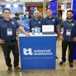 André Sabino, Roberto Oliveira, Renato Dassan, e Fábio Adriano, da Universal Assistance