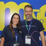 Claudia Pinheiro e Marvio Mansur, da CVC Corp