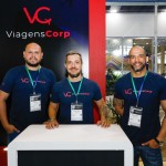 Danilo da Silva, Ricardo Assalim e Leandro Polido, da viagensCorp