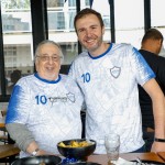 David Leslie, do Visit Tampa Bay, e Denis Ribeiro, da Aviareps