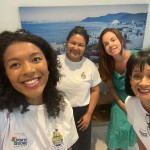 Deiri e Intinan (Resort La Torre), Marcia (Rede Portobello) com agentes na Megablitz