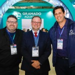 Diego Ortega, da CVC Corp, Vini de Luca, secretário de turismo de Florianópolis, e Mano Neves, do Oceanic Aquarium