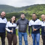 Equipe da ViagensPromo na vinícola Jolimont