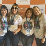 Equipe de Minas Gerais: Kátia Kayashima,  Ana Paula Teixeira, Rose Belli e Karol Braga