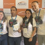 Equipe do Paraná: Rose Faria, Luiz Américo, Hellen Maciel e Maykon Lira