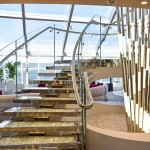 Escadaria de Swarovisky no Yacht Club