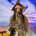 Estátua do Jack Sparrow, personagem da franquia Piratas Do Caribe, no Dreamland Museu de Cera de Gramado