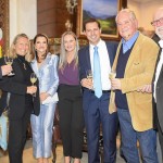 Fabien Clerc, cônsul da Suiça; Rosa Masgrau, do M&E; Marta Rossi, do Festuris; Juliana Zorzanello; Eduardo Zorzanello, do Festuris; Roy Taylo, do M&E; e Sérgio Prade