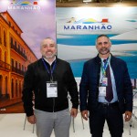 Hugo Veiga, secretário de turismo Adjunto do Maranhão, e Saulo Santos, secretário de turismo de São Luís