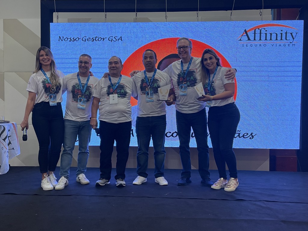 Affinity Awards: empresa premia funcionários que se destacaram em 2022 2 Valéria Pereira, Alexandre Lança, Marilberto França, Luiz Américo, José Carlos Menezes e Ana Paula Teixeira