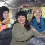 Alessandra Paiva e Suellany Pedroso, da SK Viagens, com Kelly Litaiff, da Mozan Turismo