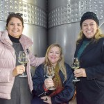 Claudia Zamae, da Conexão Viagens; Rosimary Franciscon, da Franciscon Viagens e Evelin Bisi, da Bisi Viagens