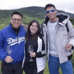 Fabio Binubo, Aline Tamassiro, da Ohana Tours e Diógenes Guerra, da DGG Viagens
