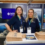 Januaria Rodrigues e Paula Sperle, da MSC Cruzeiros Januaria Rodrigues e Paula Sperle, da MSC Cruzeiros