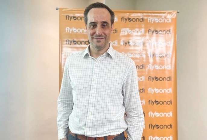 Flybondi quadruplica oferta de voos no Brasil em 2023 em relação ao pré-pandemia Javier Soto, gerente Comercial da Flybondi (Foto: Ana Azevedo/M&E)