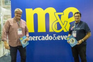 Joseph Walker e Fredy Gouveia da Chameleon Travel Shop (Arquivo/M&E)