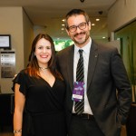 Juliana Assumpção, da Abav-SP Aviesp, e Ignacio Palácios, da MSC Cruzeiros