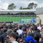Movimentação no Paddock
