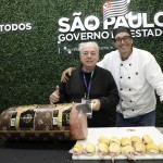 Nilo Felix com Alexandre Ness, do Club do Feijão Amigo e Mortadela do Michelão